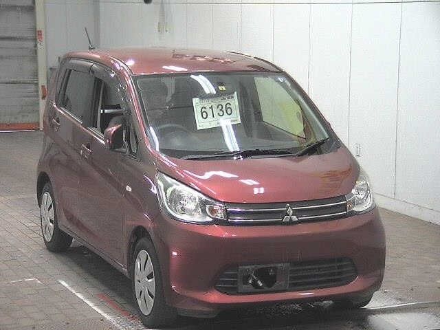 6136 MITSUBISHI EK WAGON B11W 2014 г. (JU Fukushima)